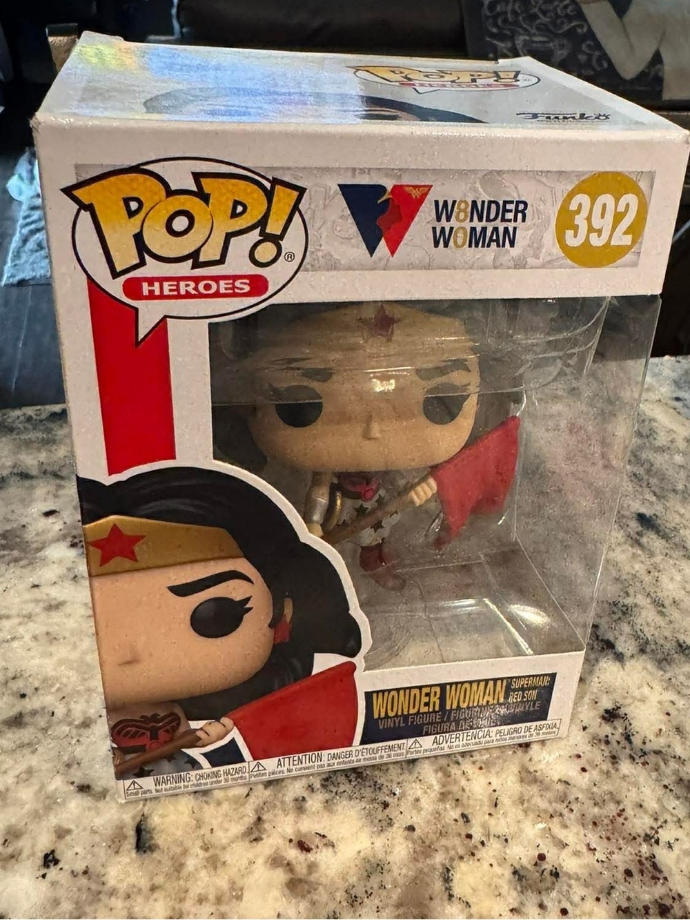 Funko Pop! Heroes Wonder Woman #392 - Red, Gold, Blue